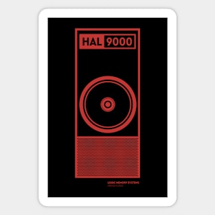 HAL 9000 - 2001 A Space Odyssey v2 Magnet